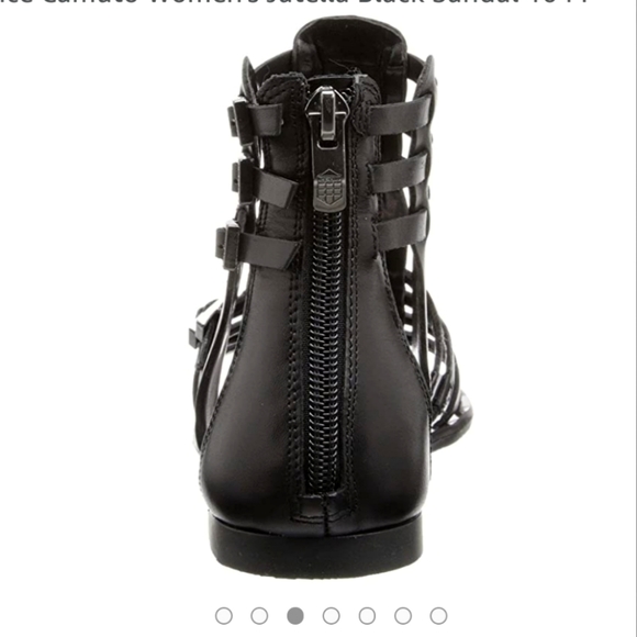 NIB Women's Vince Camuto Jatella Black Sandal Size 8.5 - Picture 5 of 6